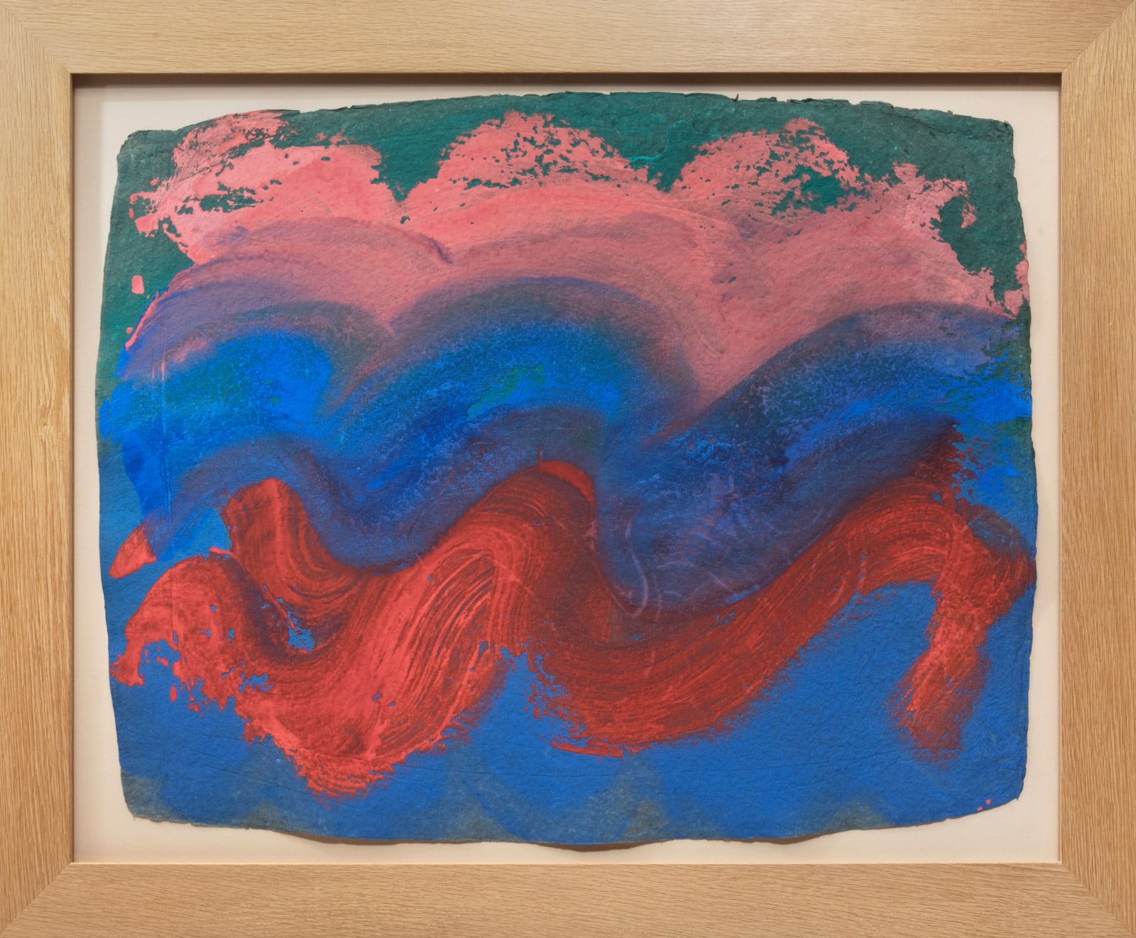 Howard Hodgkin, Border (From Indian Waves series), 1990-91