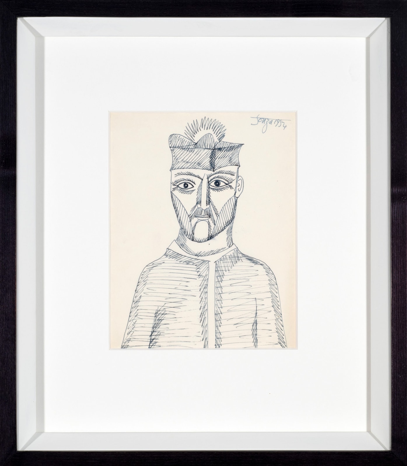 Francis Newton Souza, Untitled (Cardinal), 1954