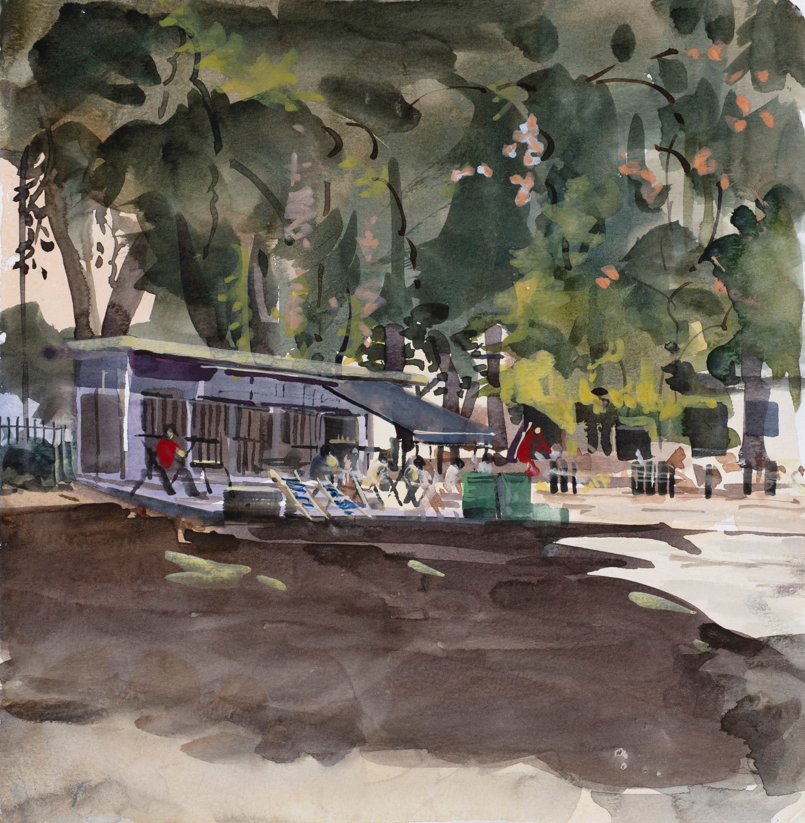 Shibu Natesan, Newingston Green, Park Cafe, 2022