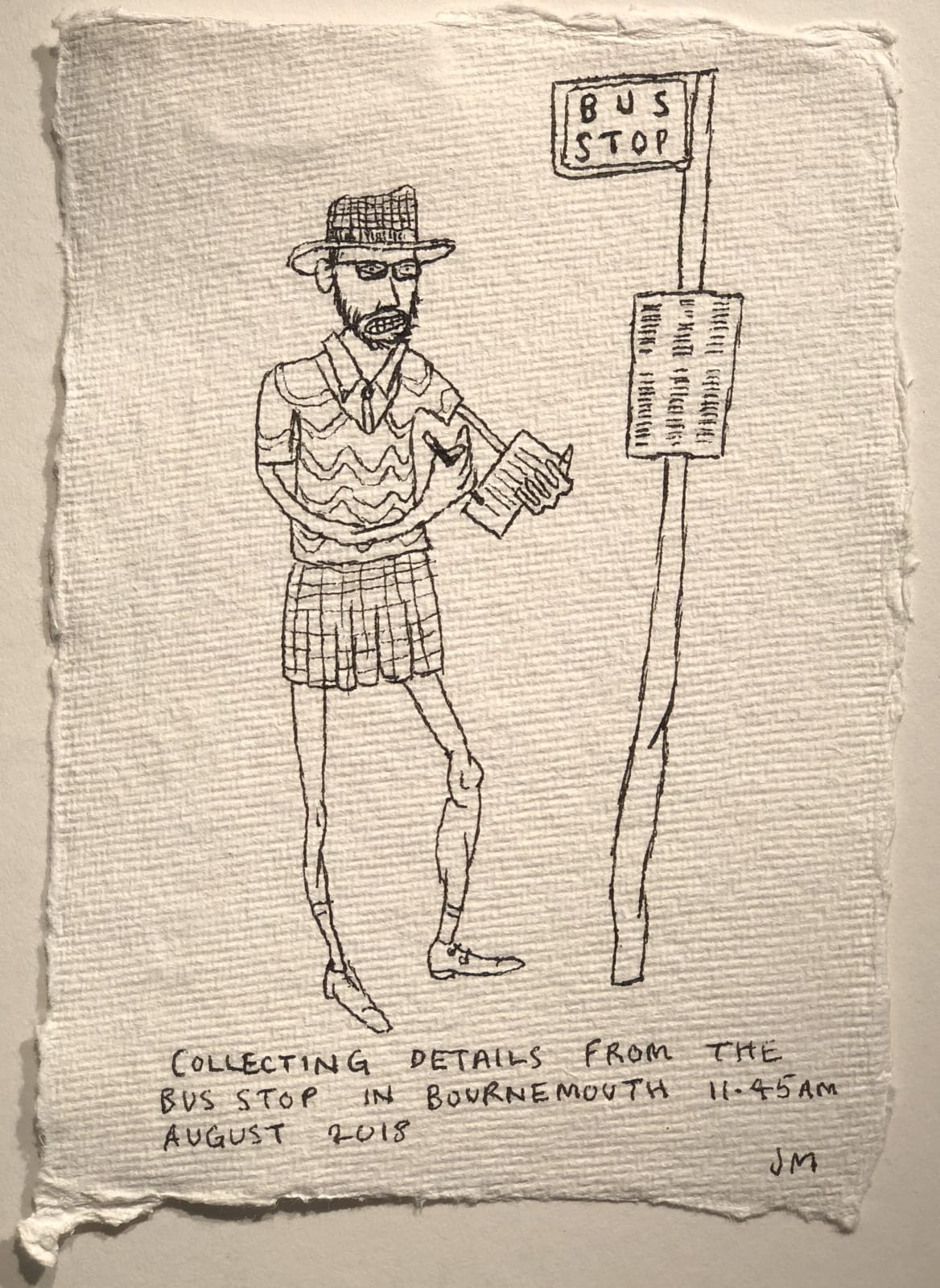 Jim Moir, Bus Stop, 2018