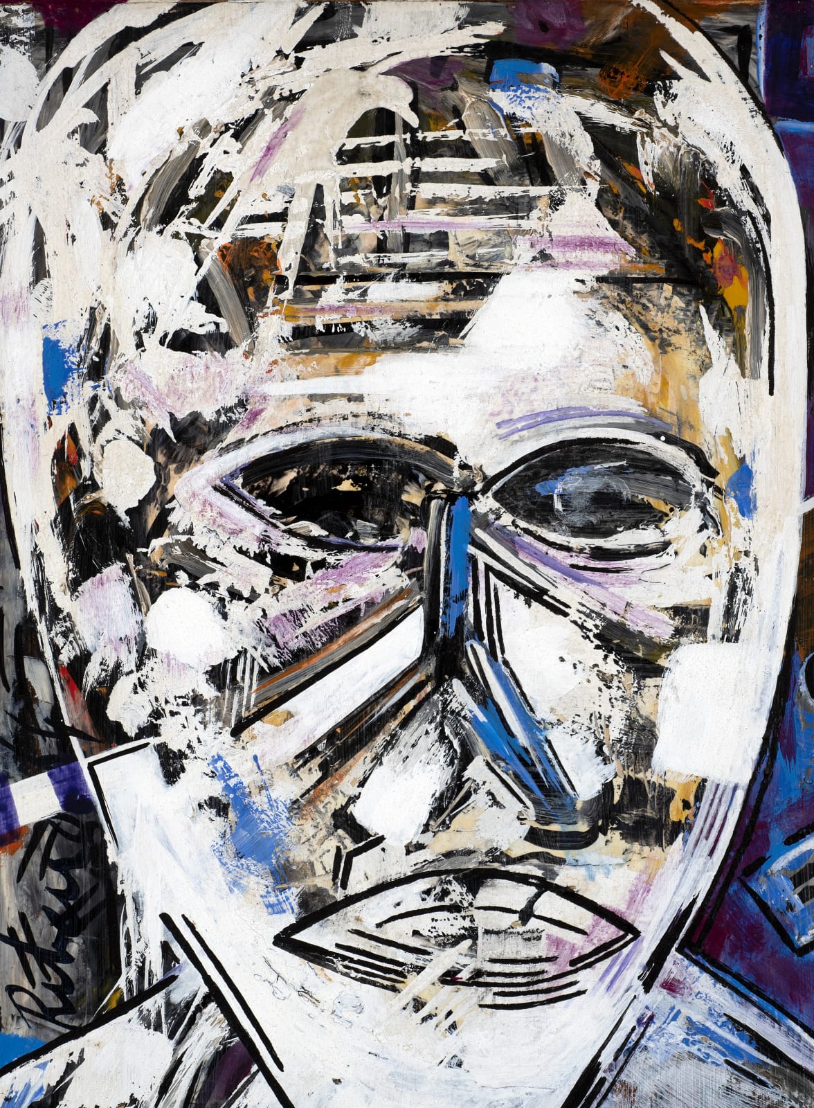 Lancelot Ribeiro, White Face, 1964