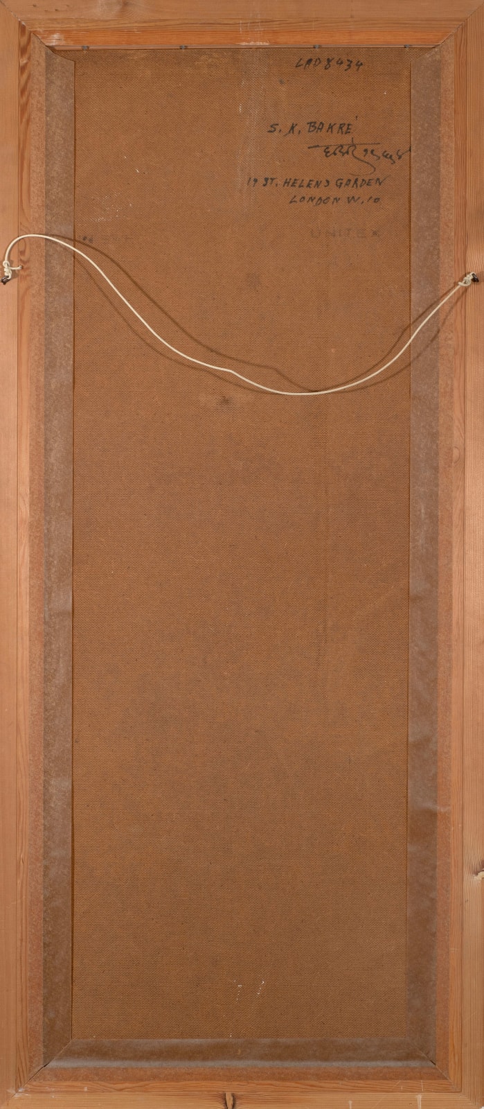 Sadanand K. Bakre, Untitled (Pierrot), 1964