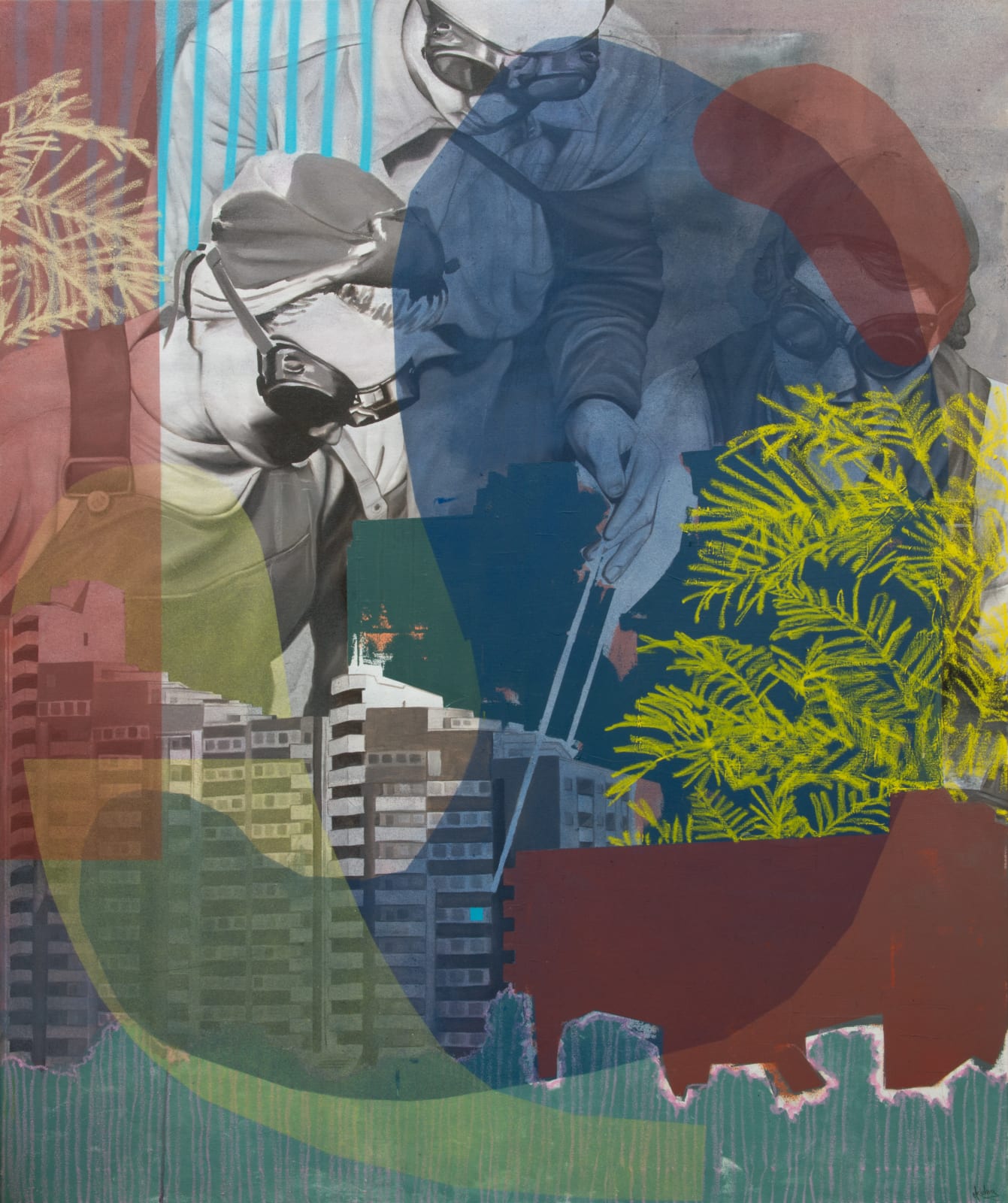 Christopher Kieling, Blaues Licht, 2021