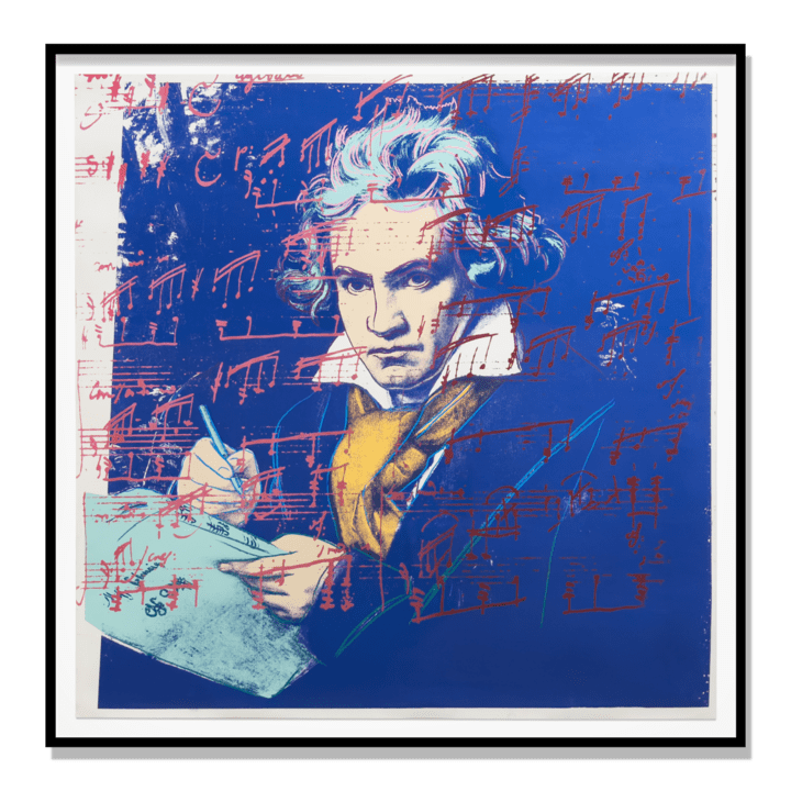 Andy Warhol, Beethoven Trial Proof TP 10/72, 1987