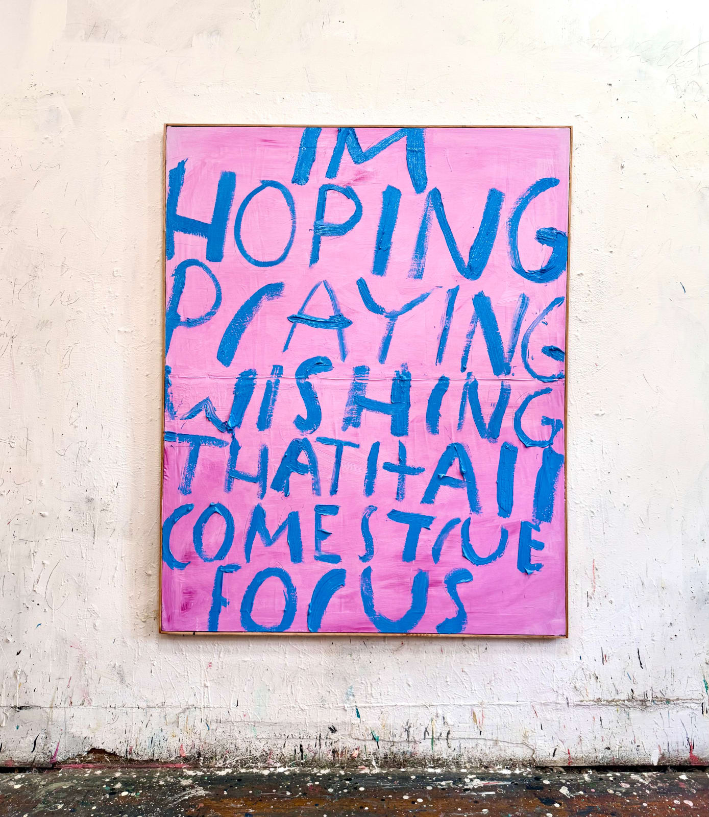 Eric Stefanski, Hoping, Praying, Wishing, 2025