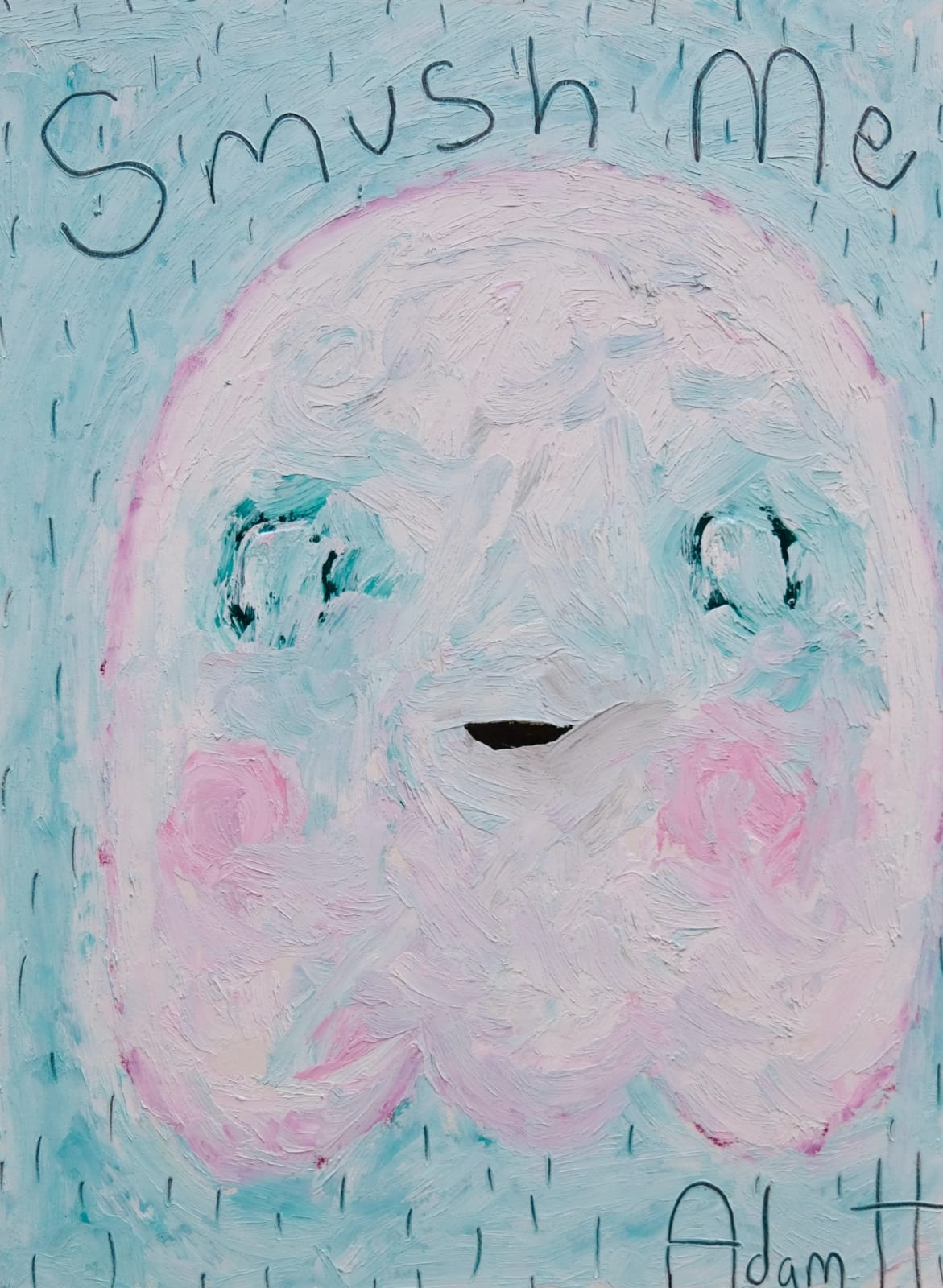 Adam Handler, Smush Me Ghost, 2021