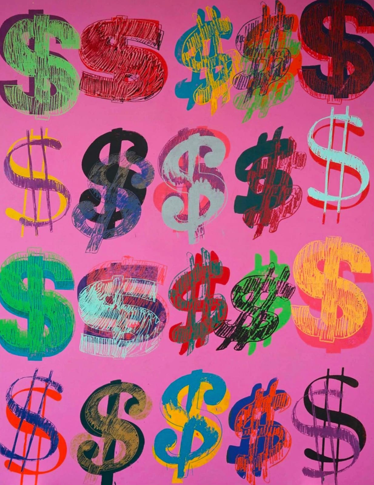 Andy Warhol, Dollar Signs, 1981