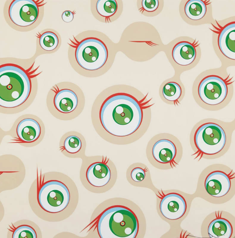 Takashi Murakami, Jellyfish Eyes, 2001
