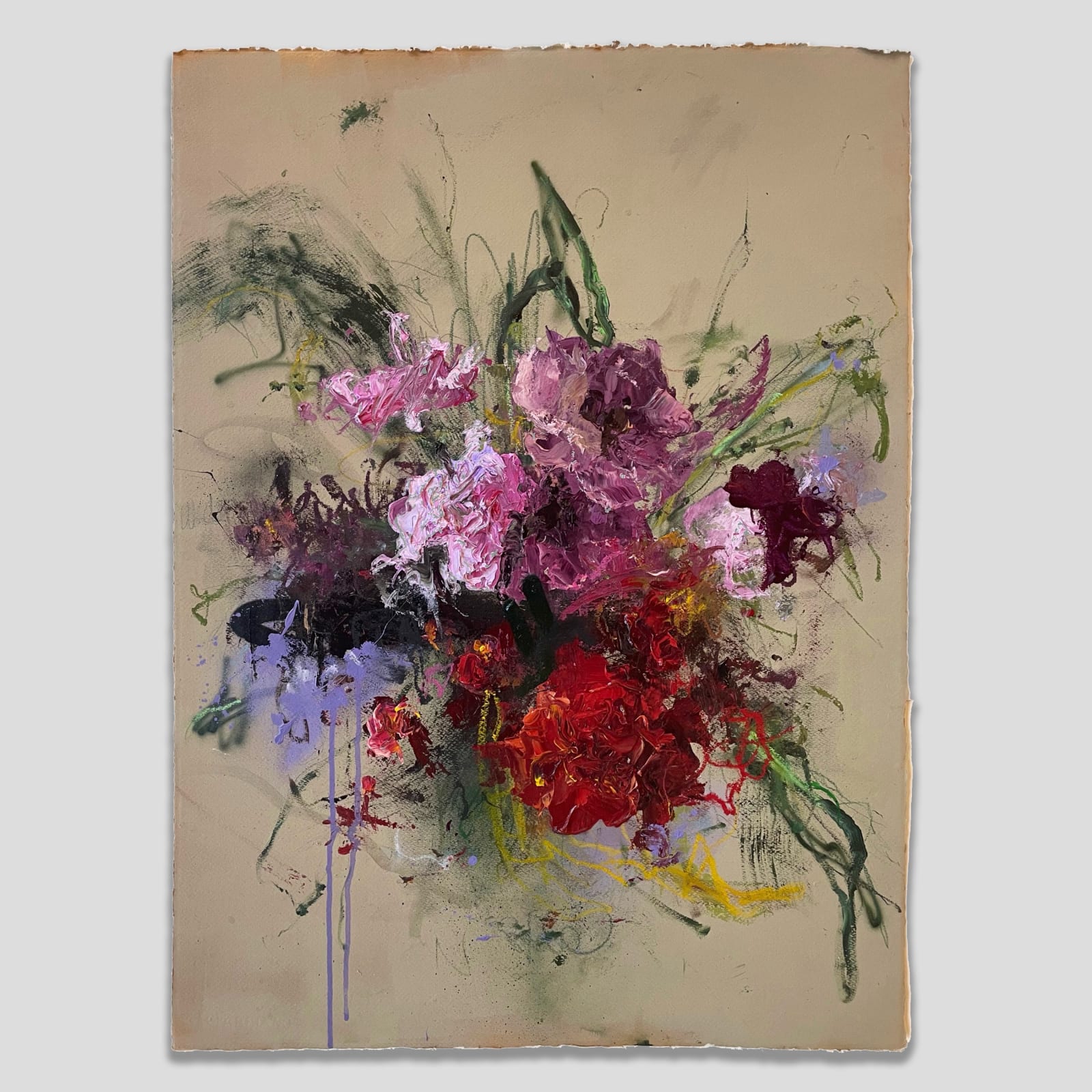 Sage Barnes, Floral Study #4, 2022