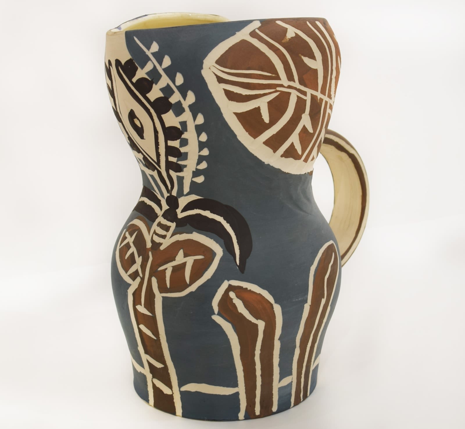 Pablo Picasso, Gothic Pitcher with Leaves | Pichet gothique aux feuilles, 1952