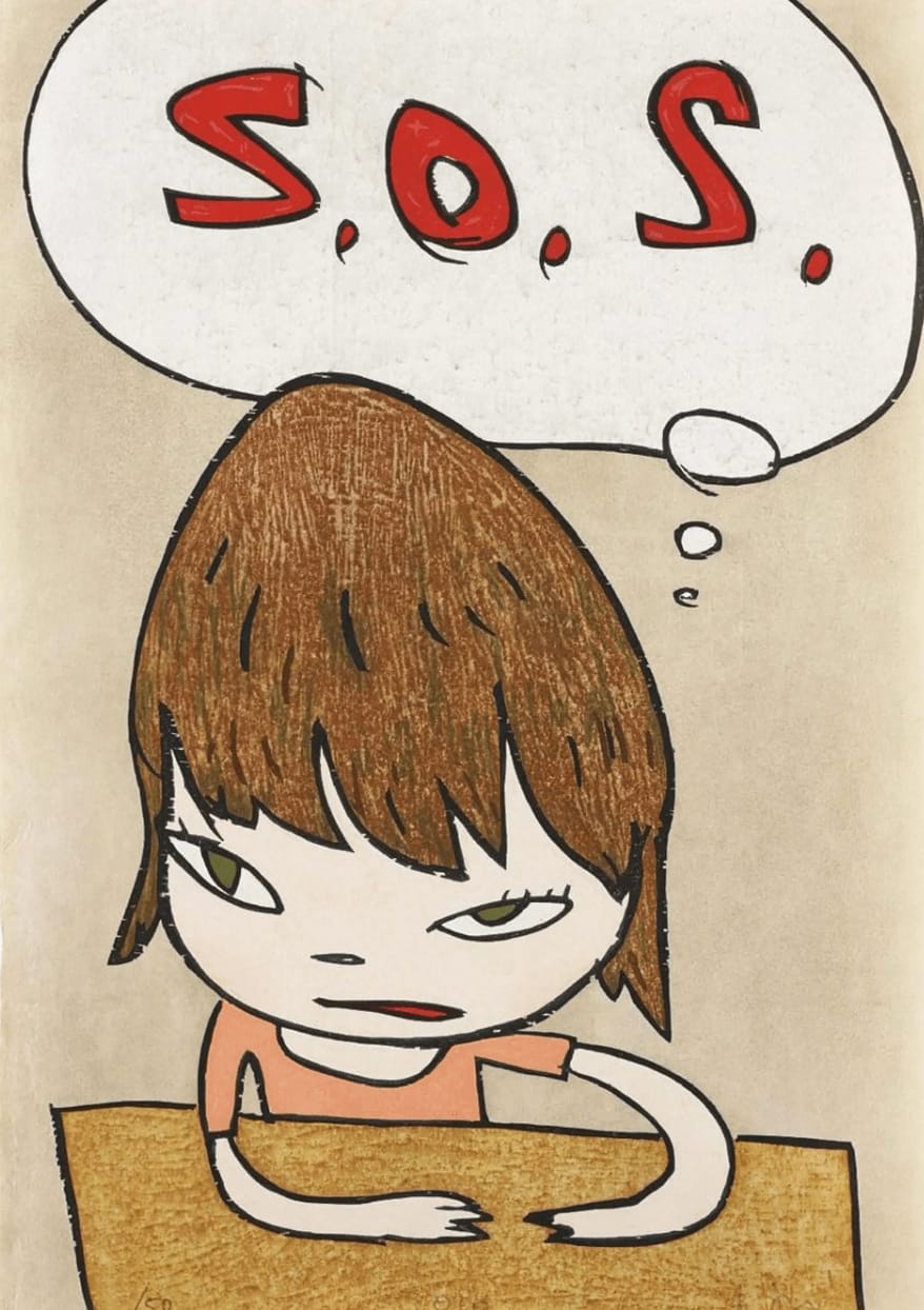 Yoshitomo Nara, S.O.S., 2010