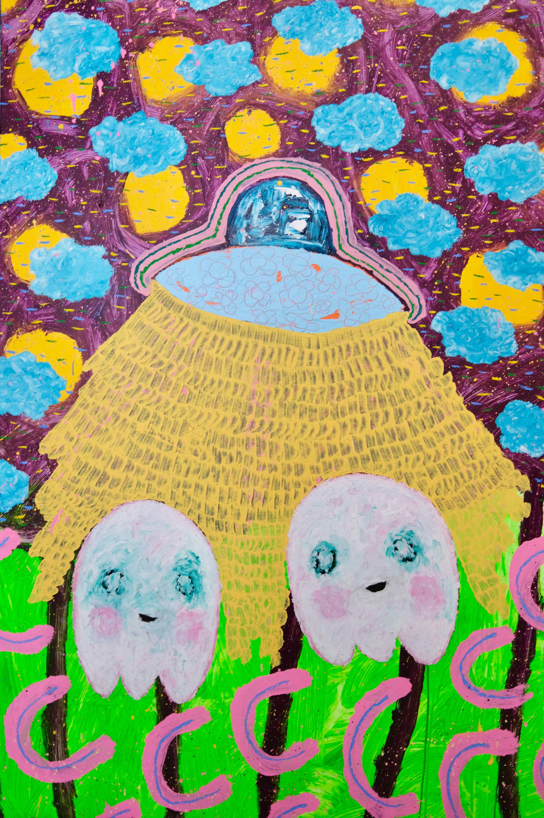 Adam Handler, Super Mario Ghost Abduction On The Haunted House Level, 2022