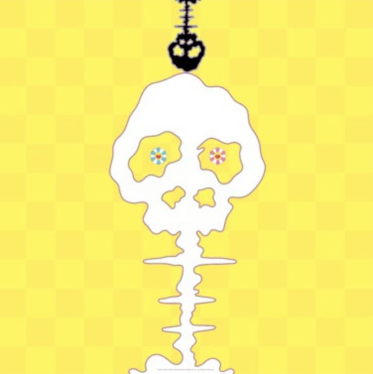 Takashi Murakami, Dokuro Yellow, 2000