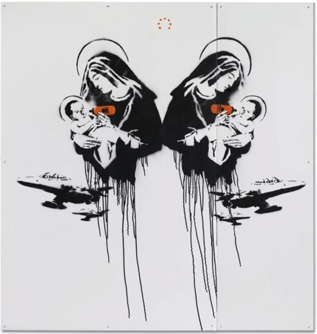Banksy, Toxic Mary , 2003