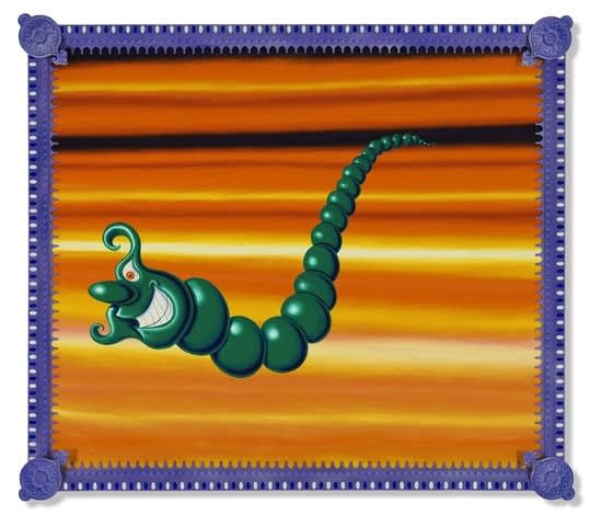 Kenny Scharf, Jade Pea God, 1989