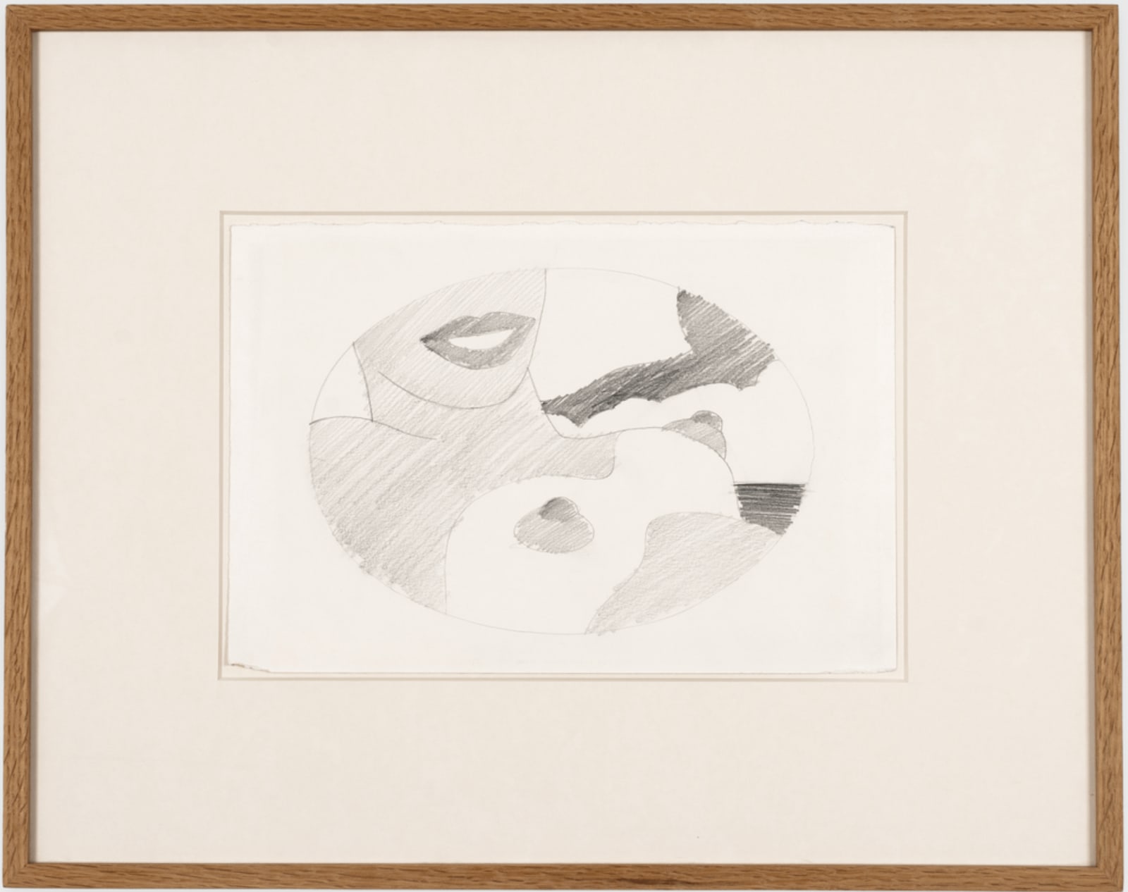 Tom Wesselmann, Blonde On Beach (Oval), 1967