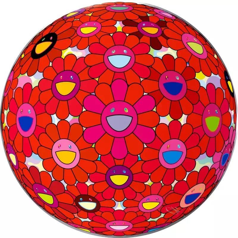 Takashi Murakami, Let Us Devote Our Hearts, 2022
