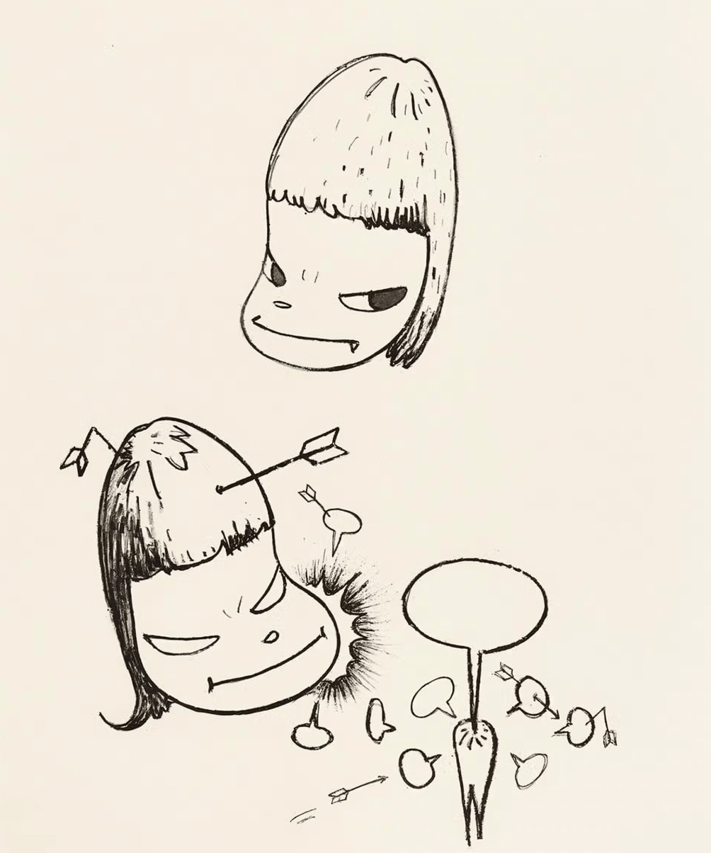 Yoshitomo Nara, Pain, 2002