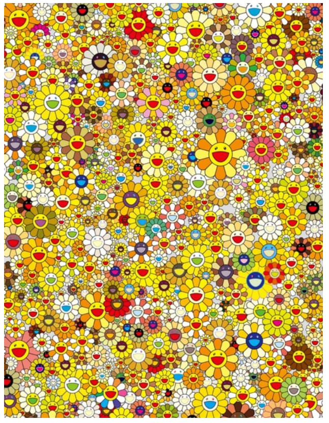 Takashi Murakami, An Homage to IKB , 1957 , E, 2020
