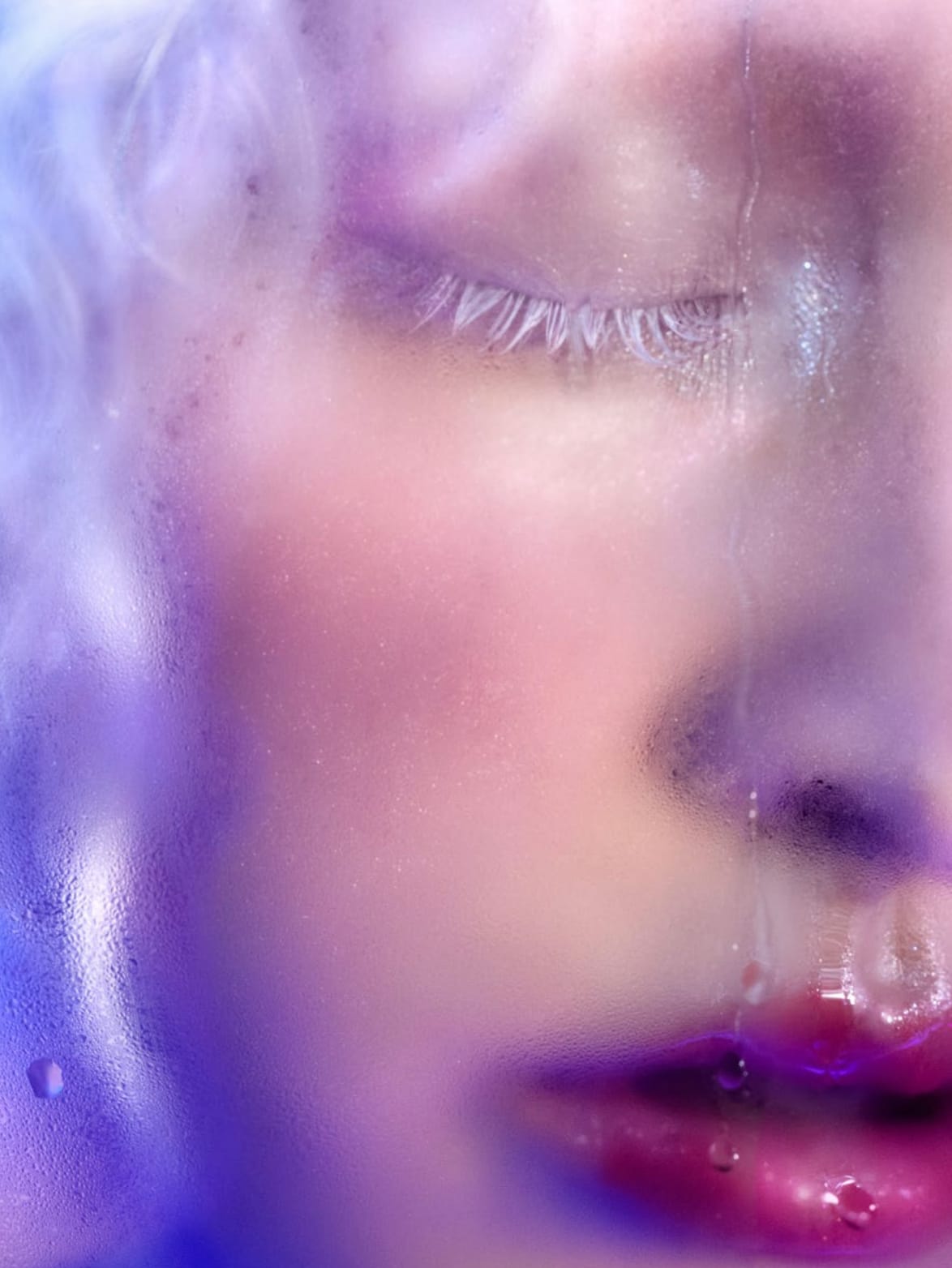 Marilyn Minter, Lash Splash, 2024