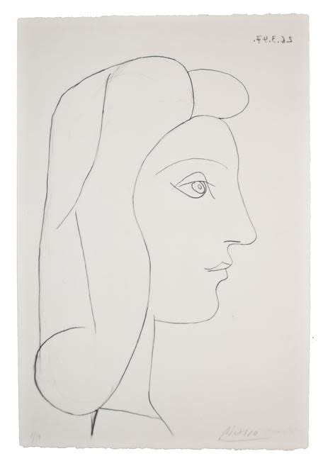 Pablo Picasso, Profil de Femme