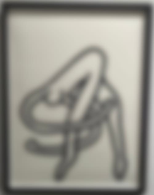 Keith Haring, Drawing For The Monte Carlo Ballet , 1989