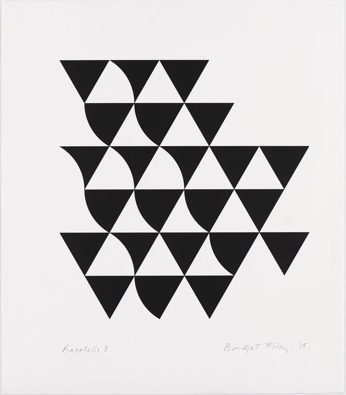 Bridget Riley, Bagatelle 3, 2013