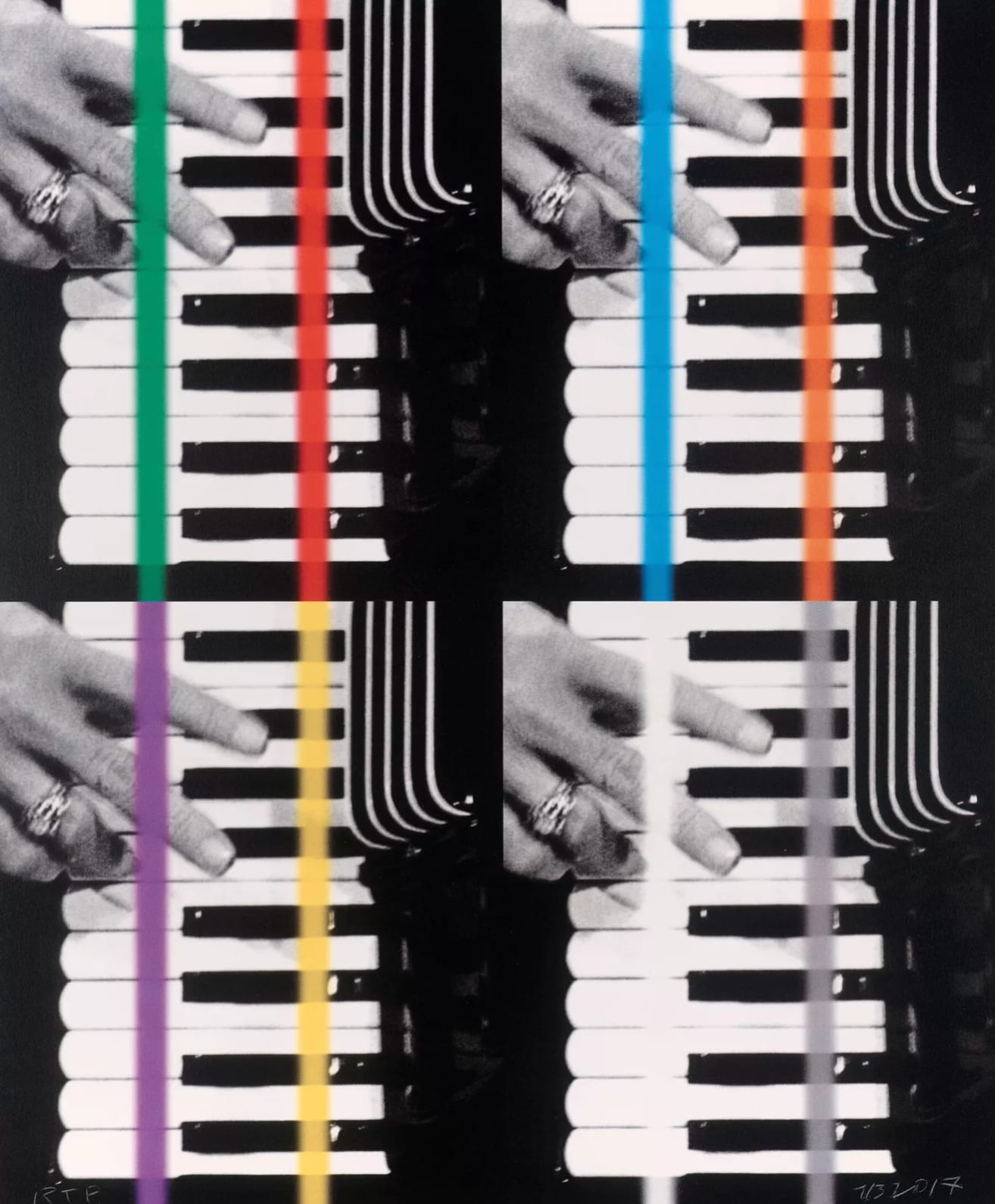 John Baldessari, Concerto for Two, 2018