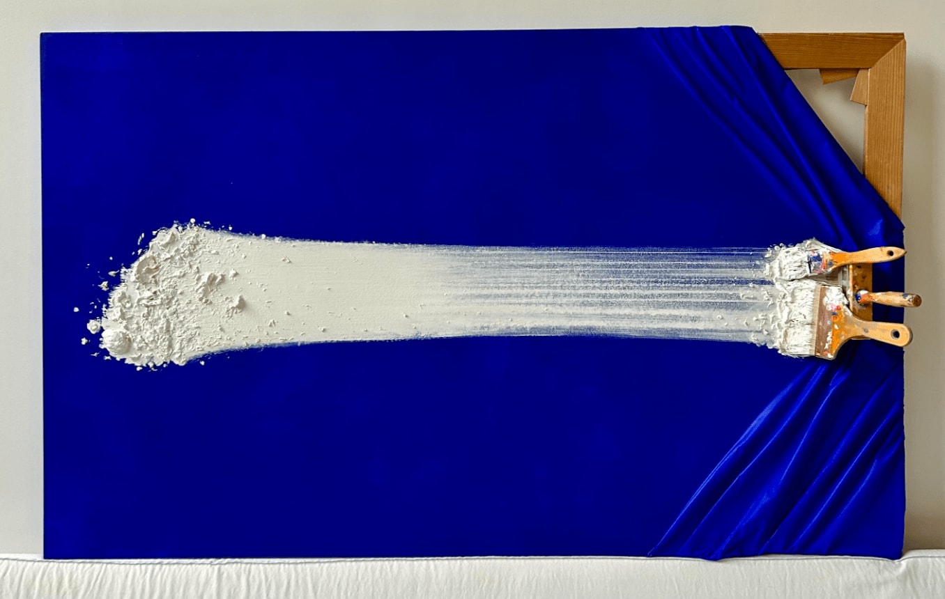 Jean-Paul Donadini, Brosse arretee blanche, 2025