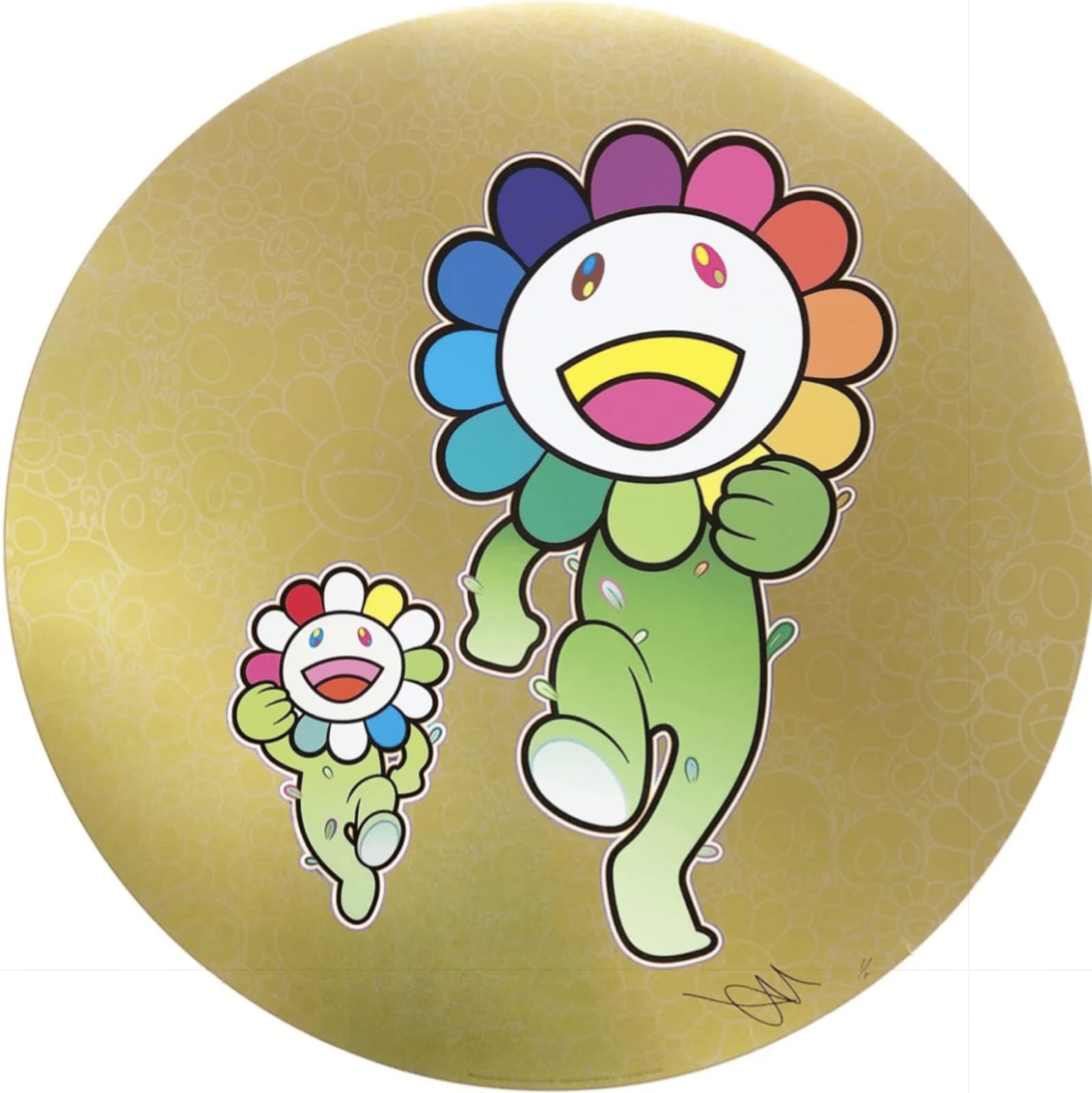 Takashi Murakami, Flower Parent and Child, Rum Pum Pum!, 2022