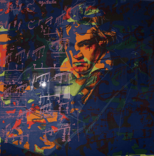 Andy Warhol, Beethoven F.S. IIB 390-393, 1987