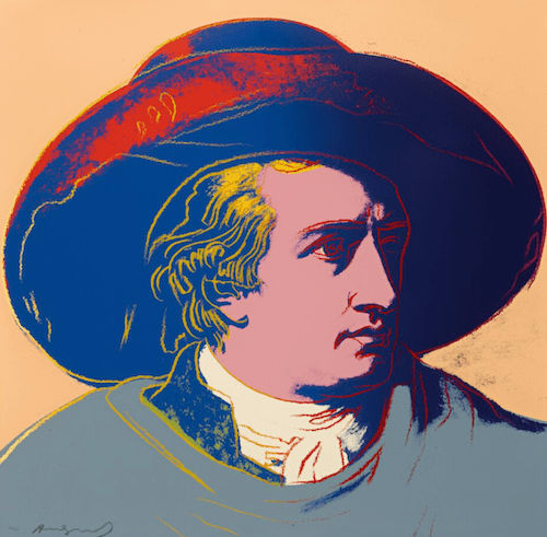 Andy Warhol, Goethe F.S. II 273, 1982