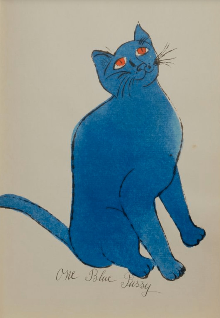 Andy Warhol, F.S. IV 68A, from 25 Cats Named Sam, ca . 1954