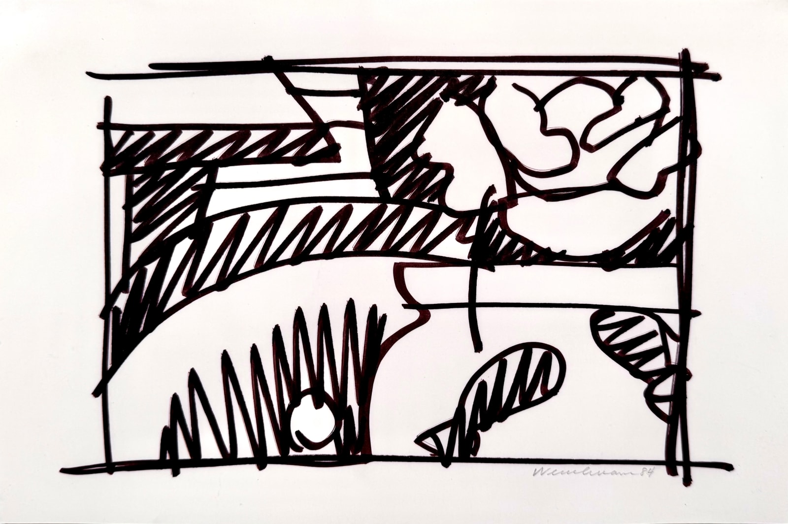 Tom Wesselmann, Study For Still Life With Goldfish and Rose , Fondation Louis Vuitton, 2024