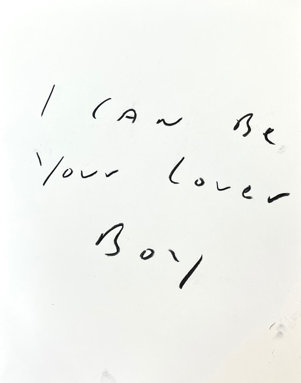 Eric Stefanski, I Can Be Your Lover Boy, 2023
