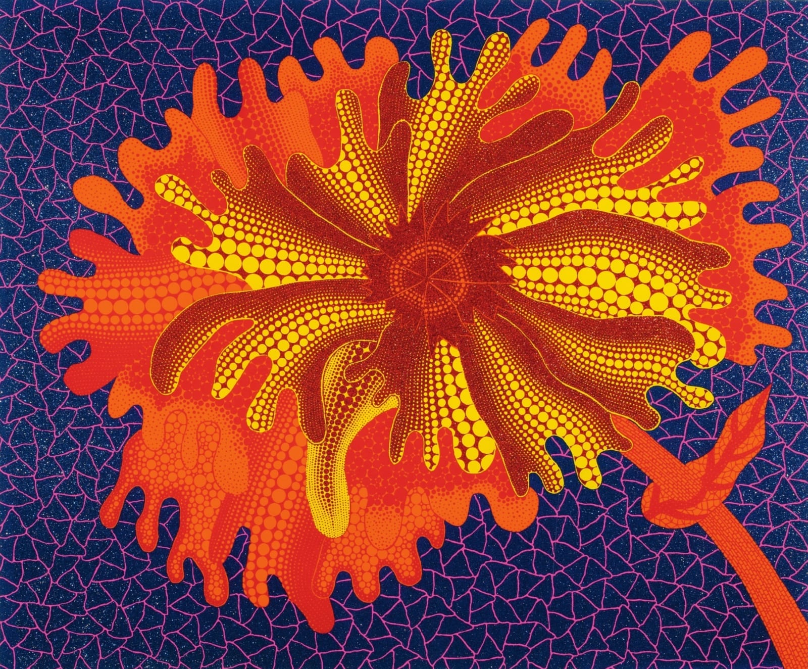 Yayoi Kusama, Flower C, 2005
