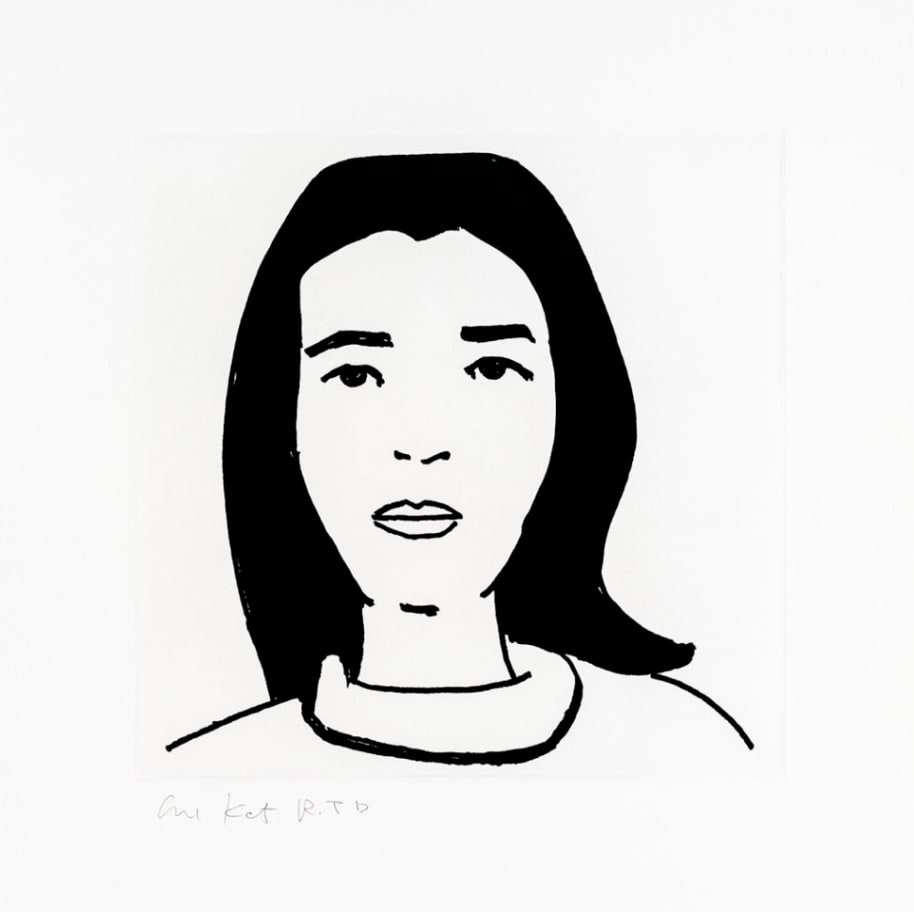 Alex Katz, Ada #5, 2017