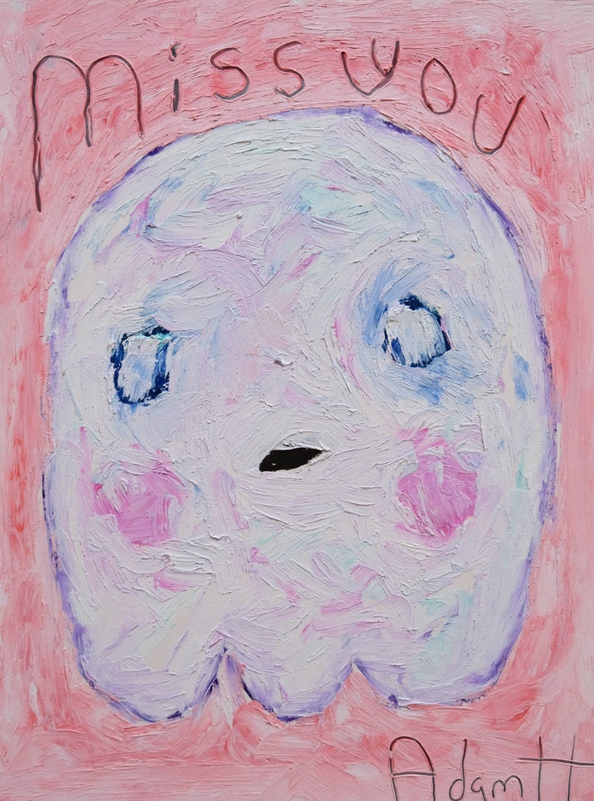 Adam Handler, Miss You Ghost On A Peachy Day, 2021