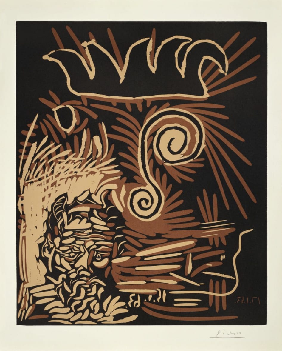 Pablo Picasso, Le Vieux bouffon, 1963