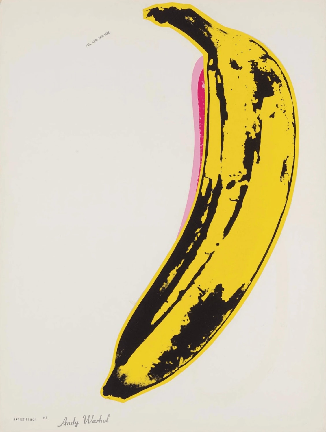 Andy Warhol, Banana F.S. II 10, 1966