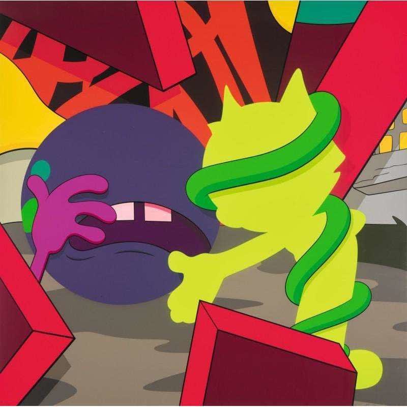 KAWS, Presenting the Past, 2014