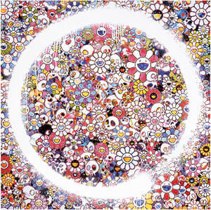 Takashi Murakami, Enso: Zen, The Heavens, 2016