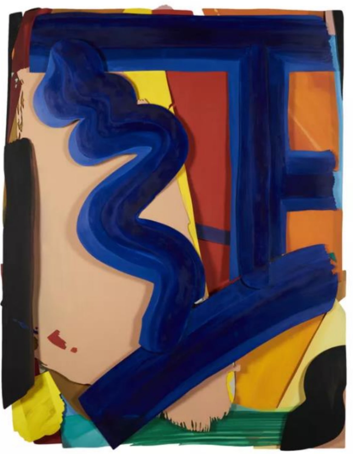 Tom Wesselmann, Back To Blue, 1998