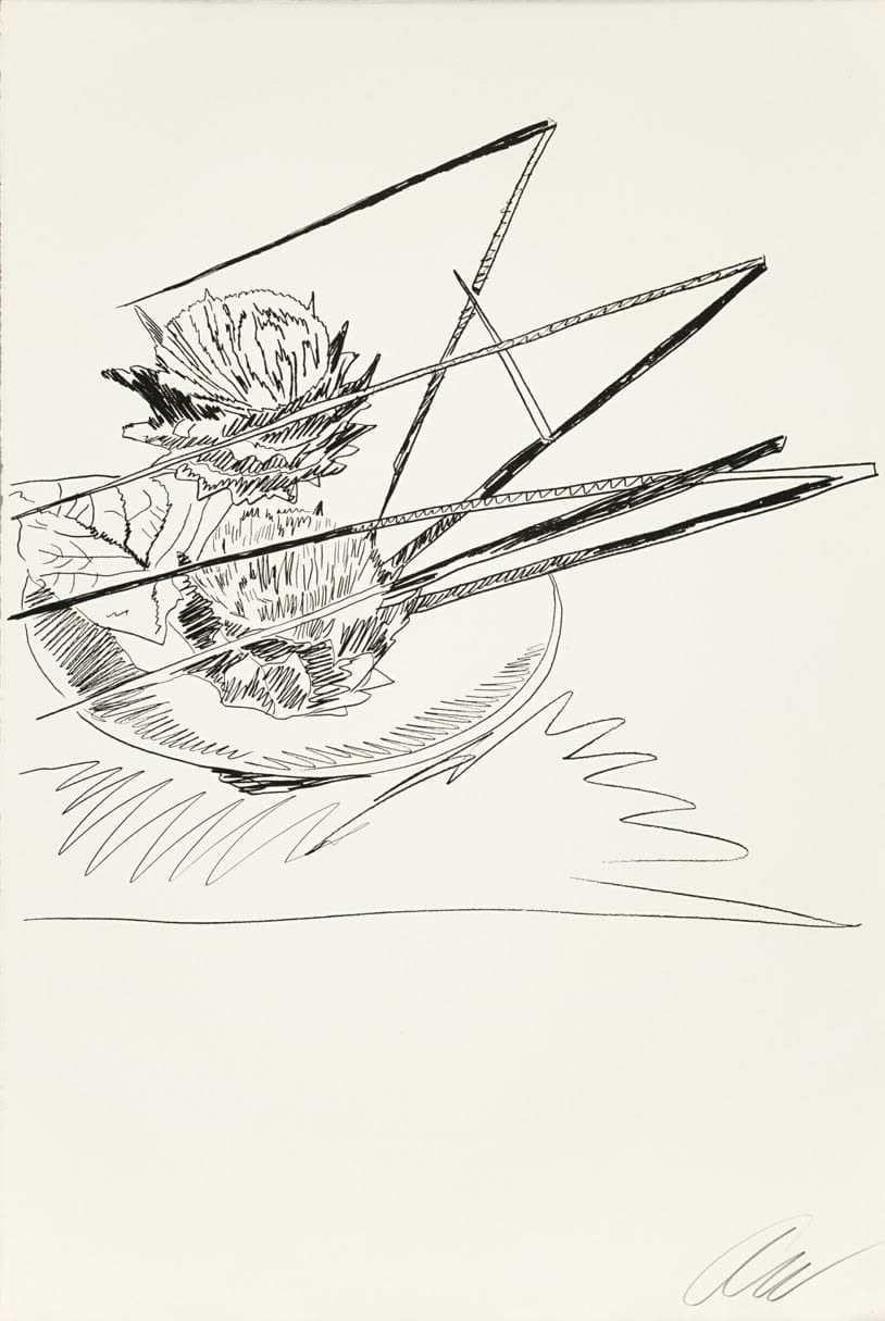 Andy Warhol, Flowers (Black and White) (FS II.106), 1974