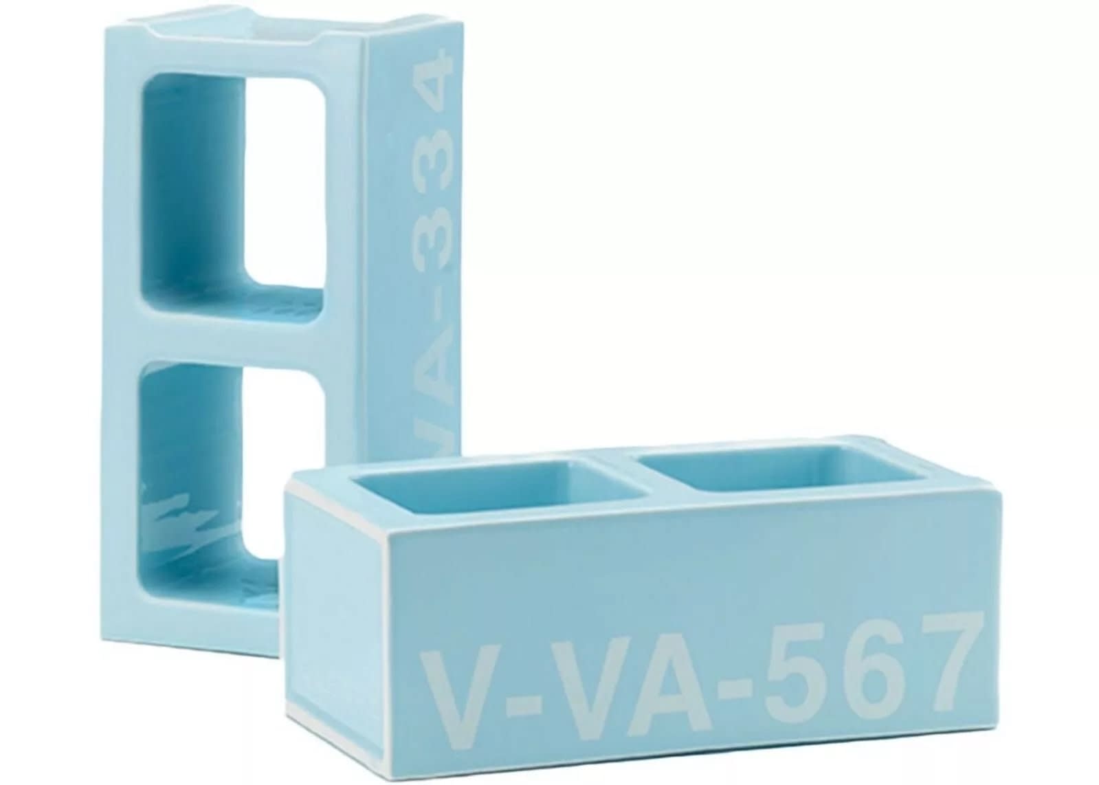 Virgil Abloh, Virgil Abloh x Vitra Ceramic Block Baby Blue, 2020