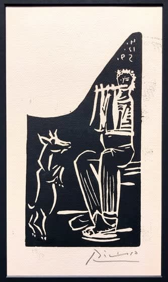 Pablo Picasso, Faune et Chévre, 1959