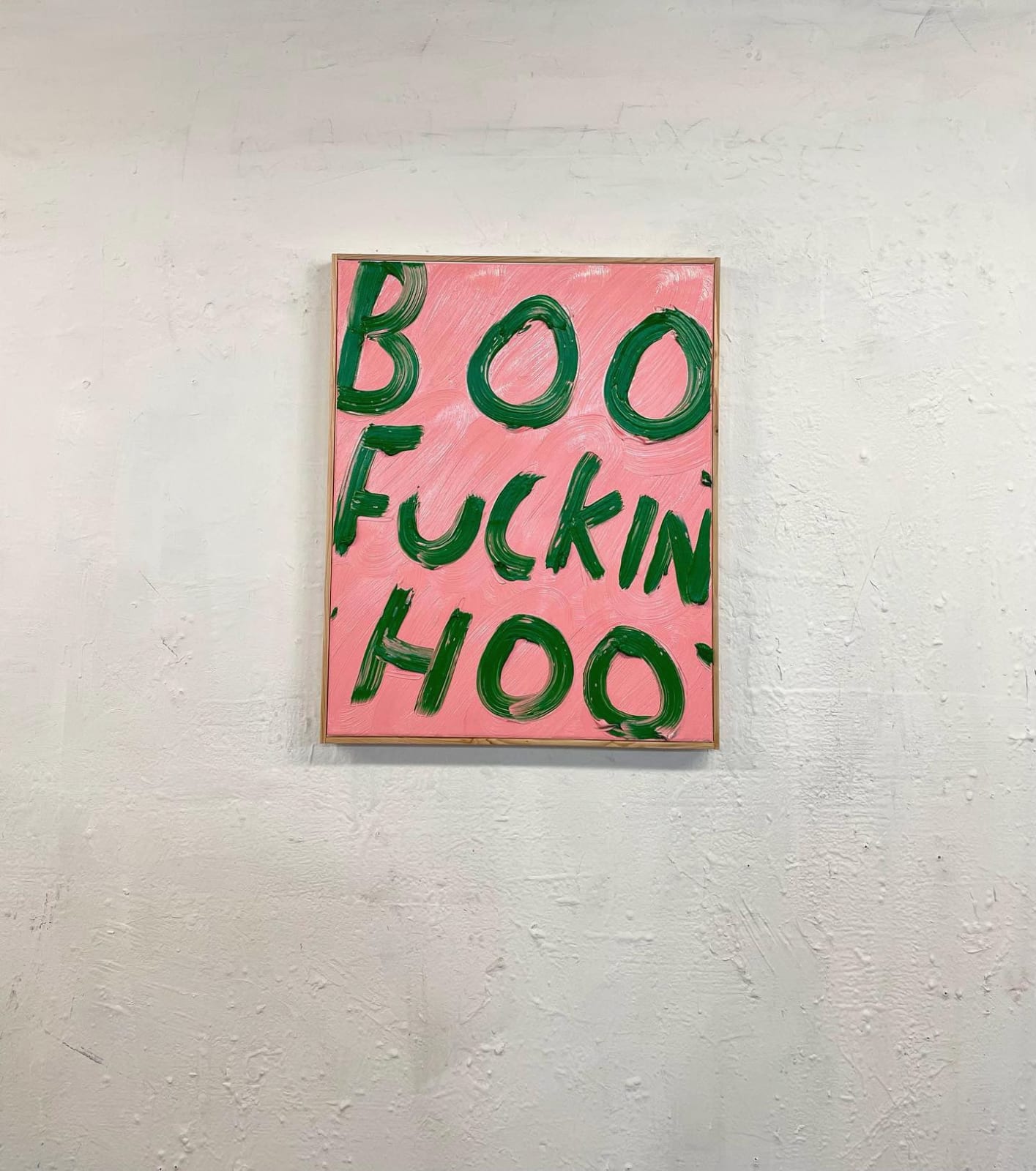 Eric Stefanski, Boo Fucking Hoo, 2023