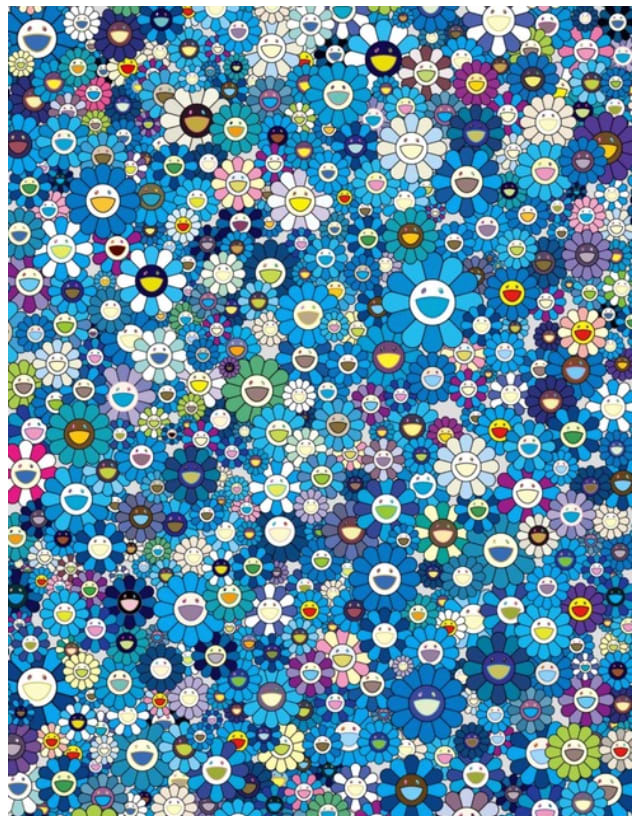 Takashi Murakami, An Homage to IKB , 1957 , F, 2020