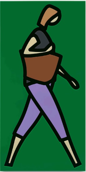 Julian Opie, Big Bag, 2018