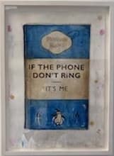 Harland Miller, If The Phone Don’t Ring, 2015